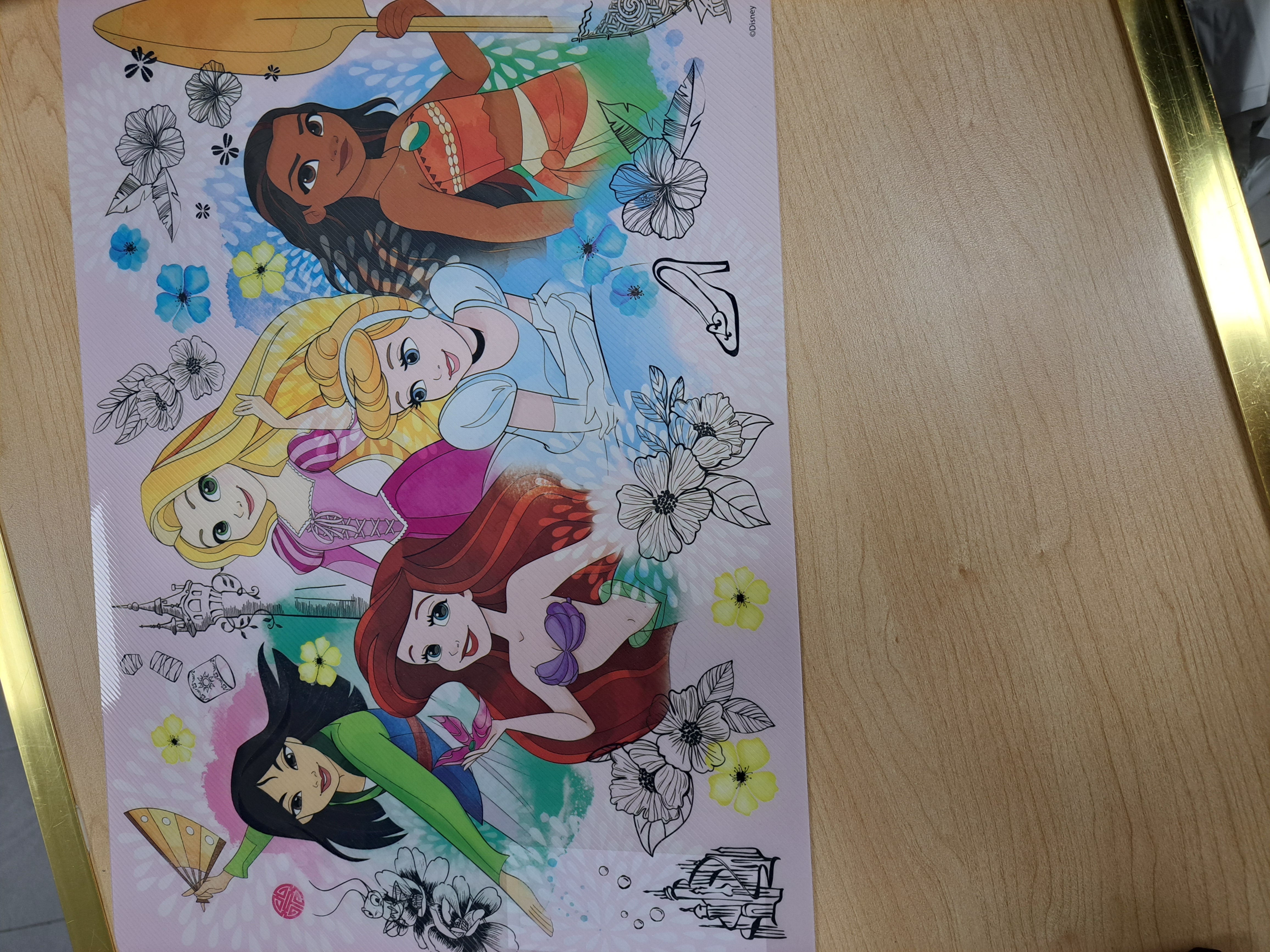 Napperon Disney Princesses